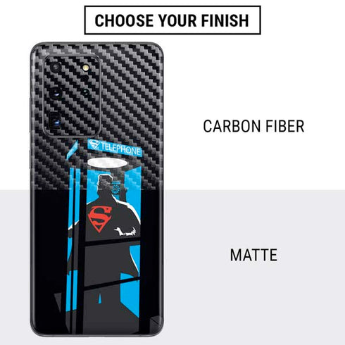 DC Comics Superman Phone booth Galaxy S20 Ultra 5G Skin